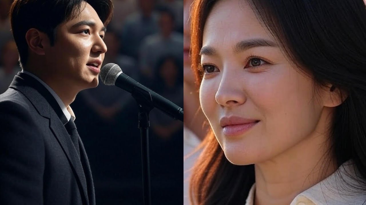 1 MINUTE AGO! Lee Min Ho Tears Up Thanking Song Hye Kyo at Press Conference