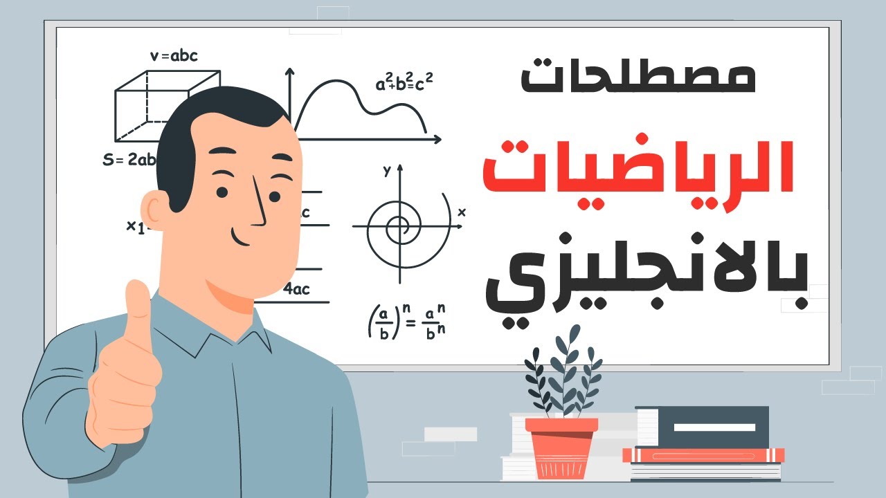 مصطلحات الرياضيات باللغة الإنجليزية | الجزء الأول | Mathematics Part 1
