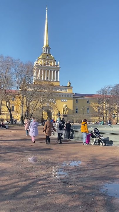 Адмиралтейство #спб #весна - YouTube
