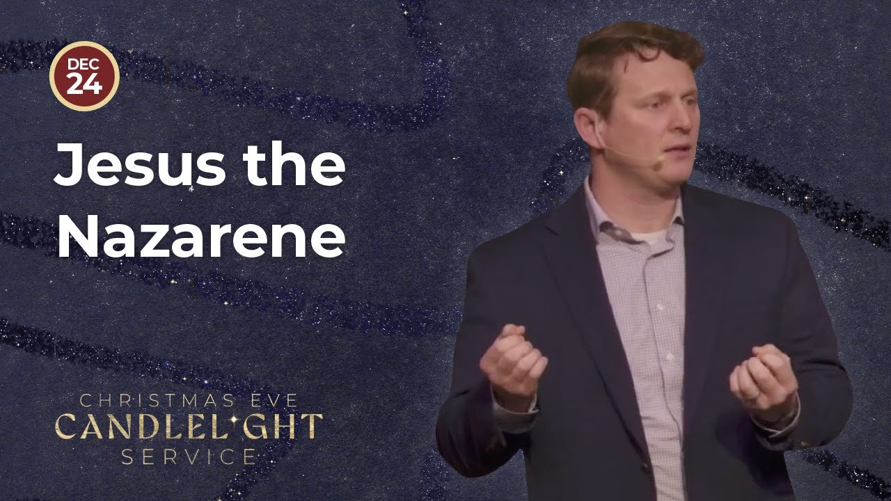 Послание | Иисус из Назарета | Рождественская служба при свечах | Дэвид Сешнс | 24 декабря 2025 г.