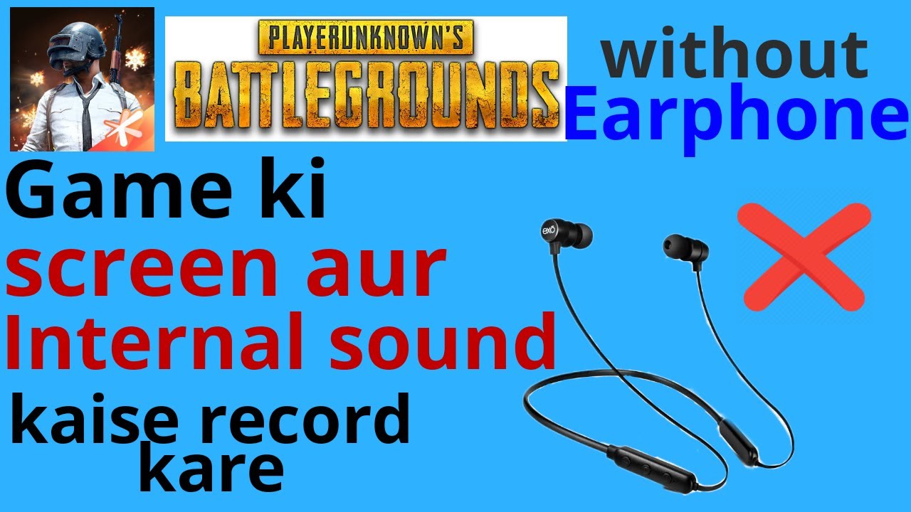 how to record internal audio of pubg on android | No root, No PC in ...
