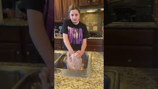 14 Year Old Cleaning Turkey