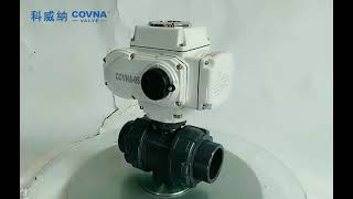 Electric Bi-Directional PVC Ball Valve - Product Demo