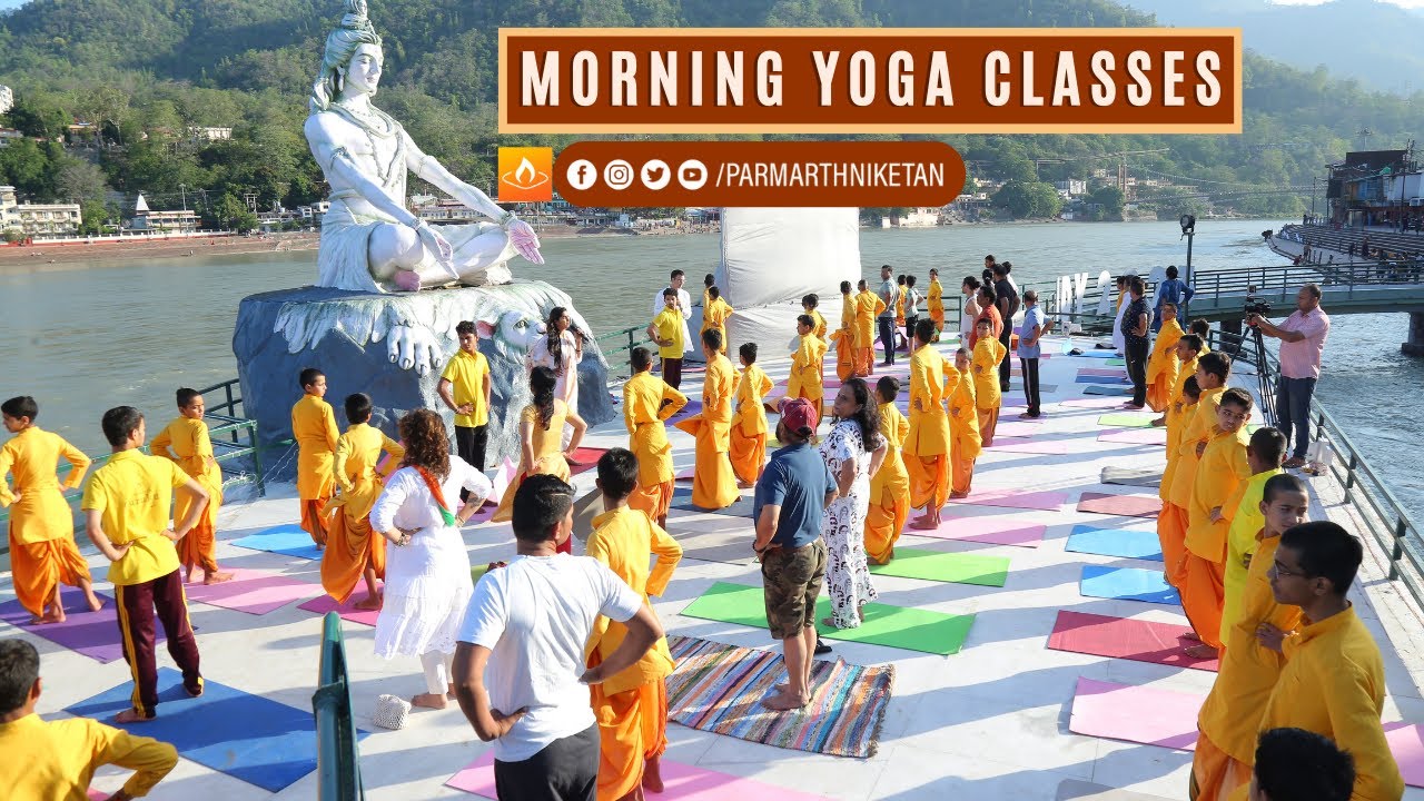 Morning Yoga Classes Parmarth Niketan Rishikesh 03 Jun 2023