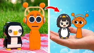 Gugu Gaga Came To Life From Lego! *Summer Adventures Of Oren and Penguin Gaga* screenshot 5