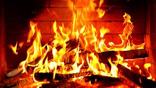 🔥 Fireplace 4K UHD! Fireplace with Crackling Fire Sounds. Fireplace Ambience