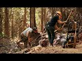 Behind the scenes building the cedar trail in rossland bc canada july 2023
