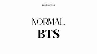 NORMAL - BTS (8D Audio)