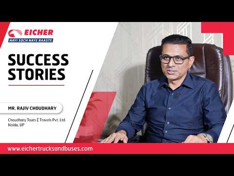#eichersuccessstories featuring Mr. Rajiv Choudhary, Choudhary Tours & Travels Pvt. Ltd., Noida, UP