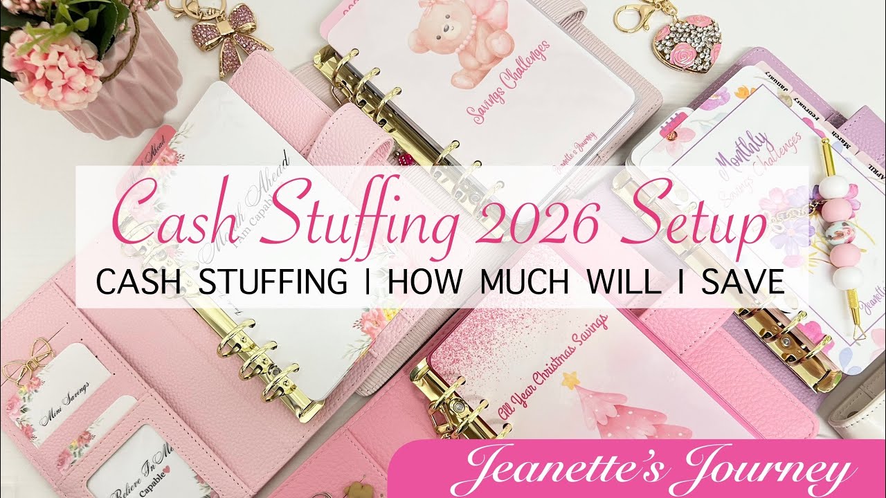 CASH STUFFING 2026 SETUP | CASH ENVELOPE SYSTEM | MONTH AHEAD