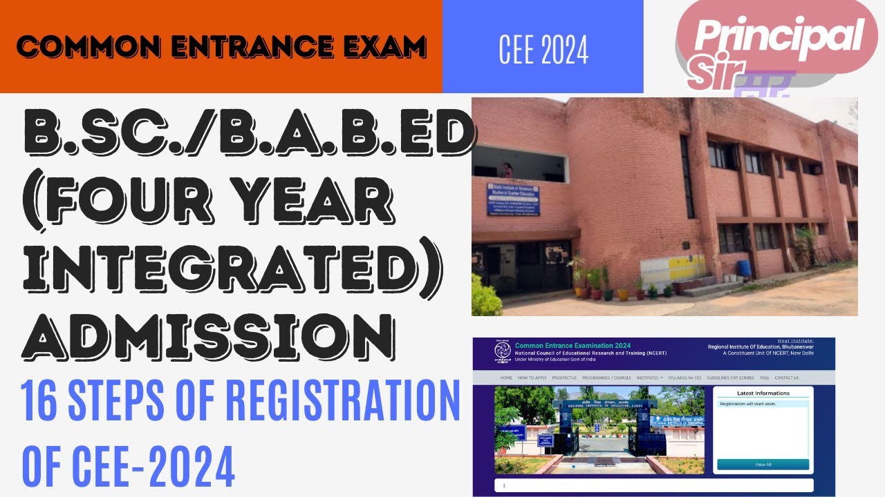 B Sc B A B Ed Four Year Integrated Admission Notice 2024 16 Steps b-sc-b-a-b-ed-four-year-integrated-admission-notice-2024-16-steps