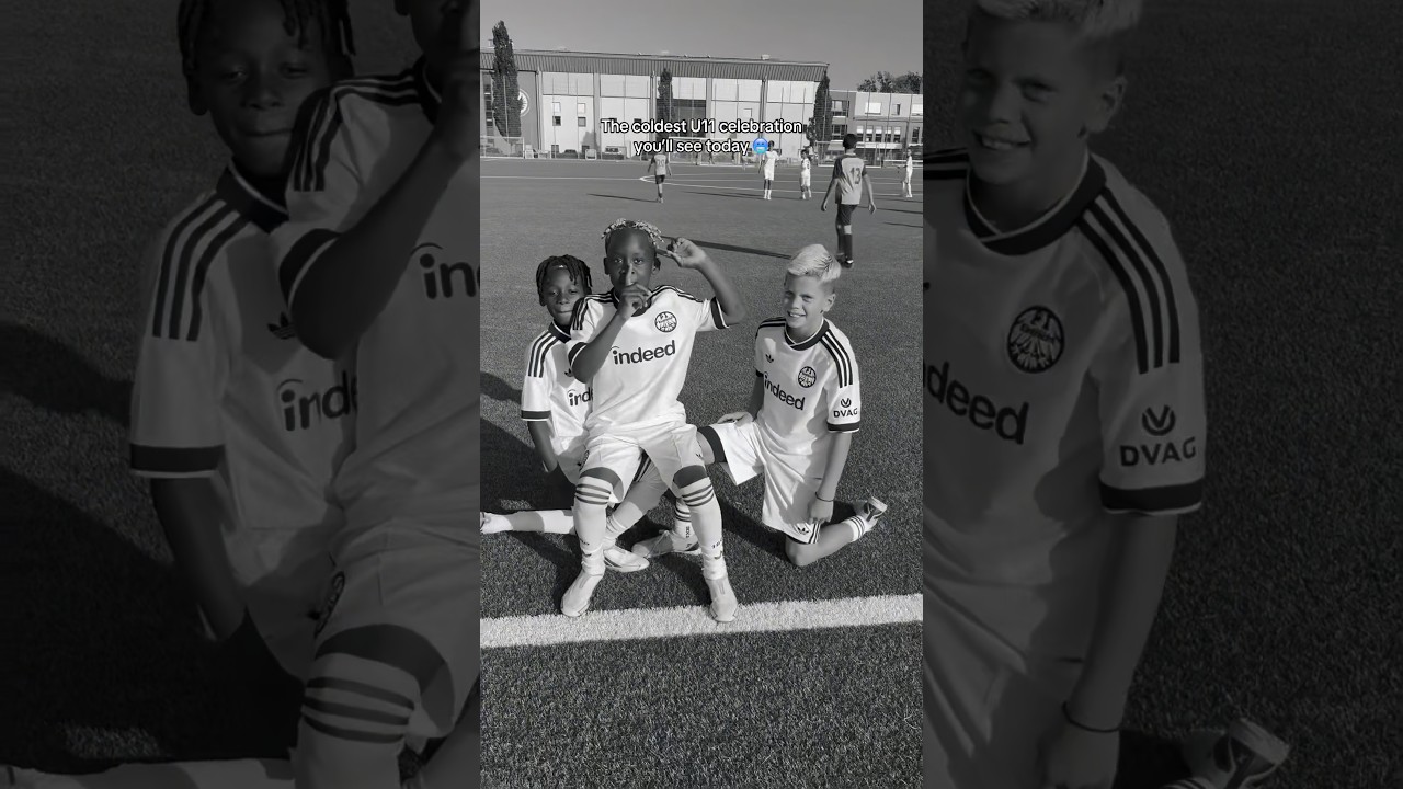 Coolest kids in town 🥶🦅#sge #eintracht #frankfurt #eintrachtfrankfurt #juniorenfussball