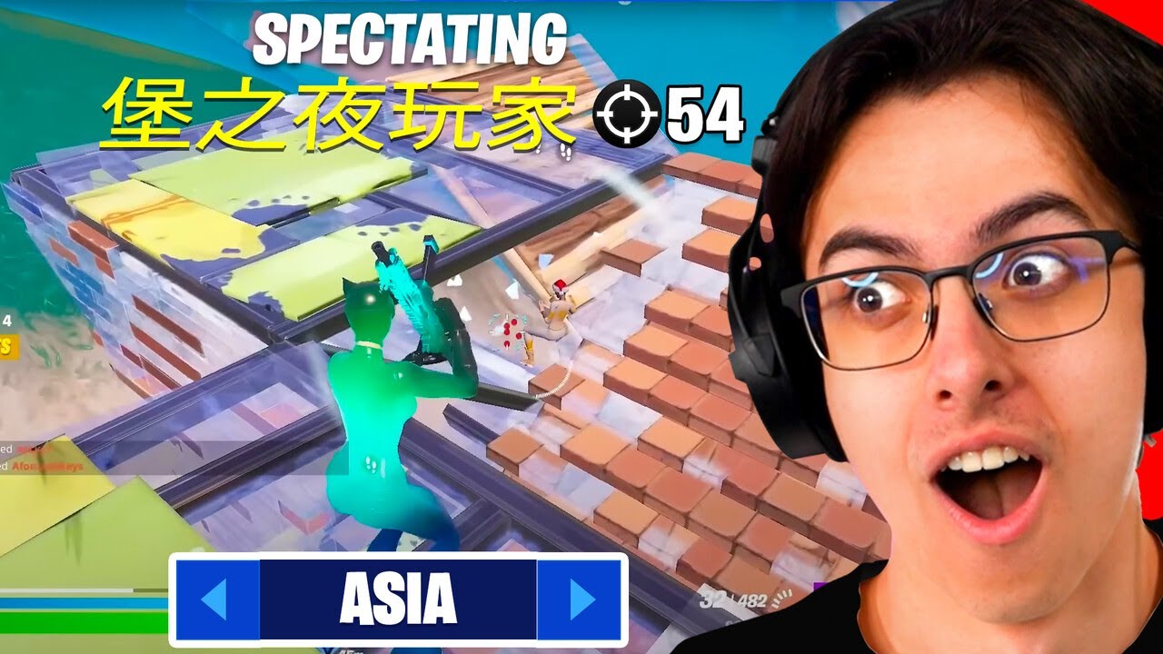 Reacting To Asia's BEST Fortnite Pro