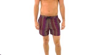 Calvin Klein Tubular Stripe Boardshort | SwimOutlet.com
