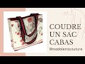 Coudre un sac cabas  tuto couture madalena