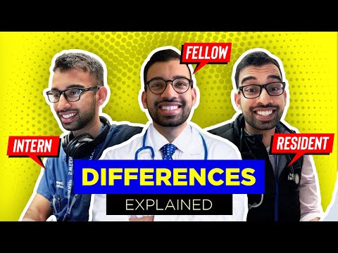 Intern Vs. Resident Vs. Fellow [What&rsquo;s The Difference]