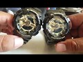 G-Shock GA-110GB Original vs Replica- Diferencias