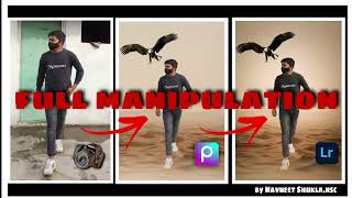 DESERT AREA WITH EAGLE Manipulation in mobile App.  PicsArt  and Lightroom | By Navneet Shukla .nsc😎 screenshot 2