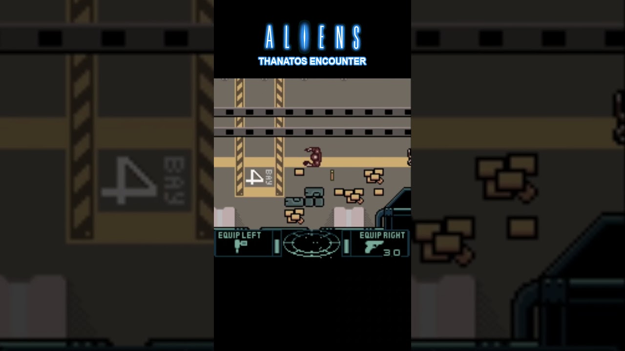 Alien Thanatos Encounter (GameBoy / Colour, 2001) - a decent game but man is shooting hard 