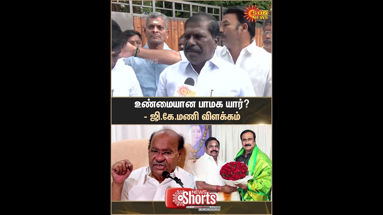 PMK | GK Mani | Press Meet | Anbumani | Ramadoss | Election | Sun News