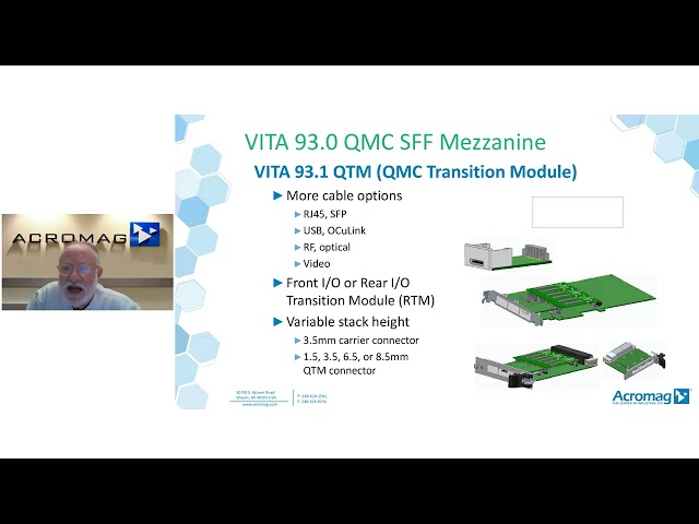 VITA 93 QMC: Enabling Modular Rugged High-Performance Computing Applications