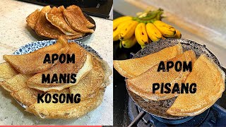 Malaysia Street Food Apom Manis | Apom Lenggang | Apom Balik