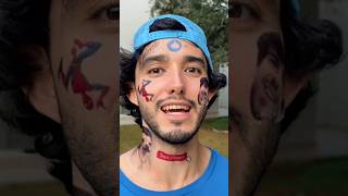 ME PUSE LOS PEORES TATUAJES EN LA CARA😭