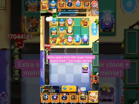 Random TD Matrix Level 1 Super Clone For Extra Space No Magic Mirror Built Short Matrix 