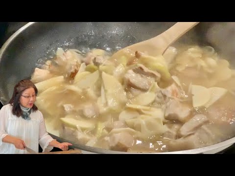 Thai Bamboo Shoots Soup with Pork Belly | หน่อไม้หวานฟลอริด้า| ต้มจืดหน่อไม้@MamayUSA .