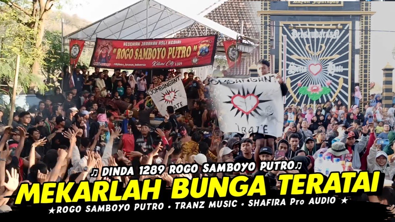 VIRAL ‼️ MEKARLAH BUNGA TERATAI voc DINDA 1289 ROGO SAMBOYO PUTRO Live Jipurapah Plandaan Jombang.