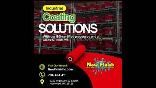 5 Steps to Expert Industrial Coatings with New Finish, Inc.