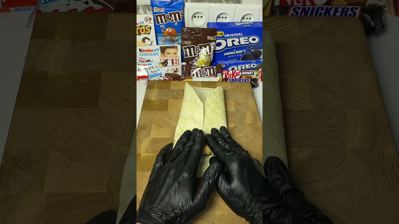 Kinder Bueno White with Kinder Happy Hippo Burrito