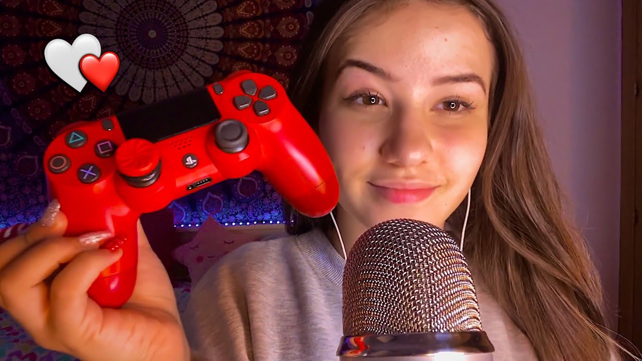 ASMR Tapping en diferentes objetos con uñas largas ❤️