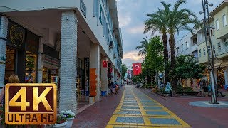 4K Cityscapes | City Life Relax Video - One Day in Kemer, Turkey - Trailer