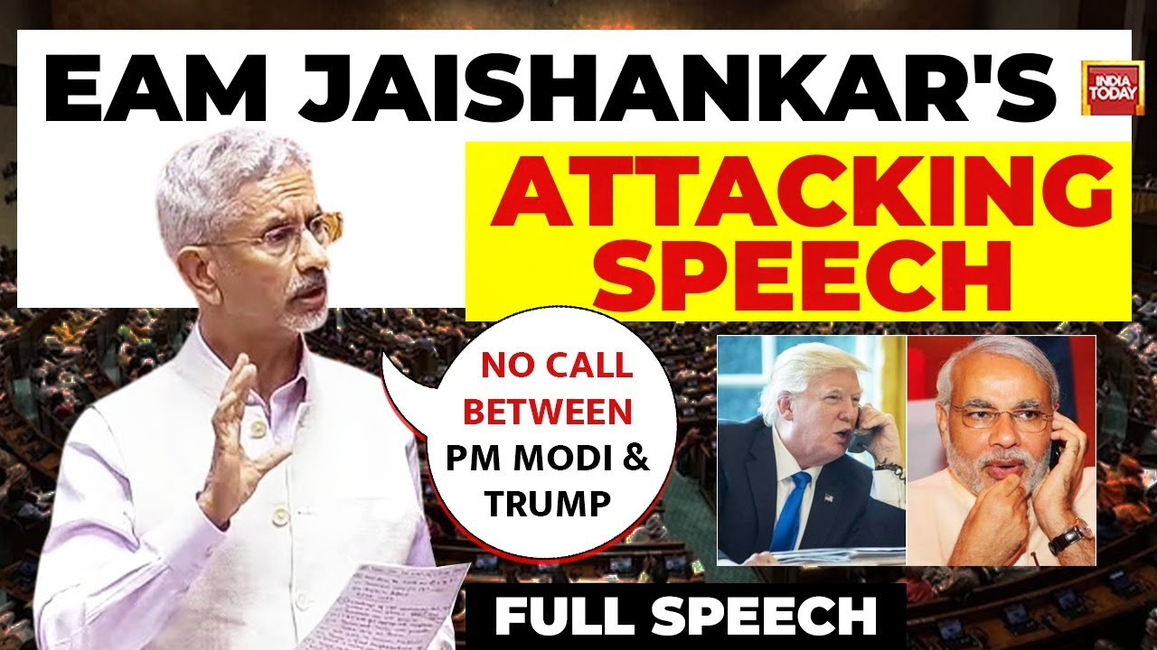 EAM S. Jaishankar Brutally Exposes Pakistan in Rajya Sabha | FULL Speech | Operation Sindoor Debate