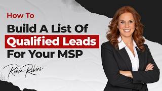How MSPs Can Build A Clean, Qualified Prospect List From Scratch