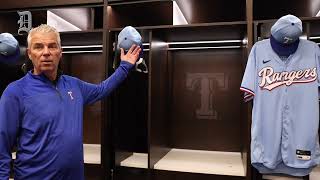 Take a tour of the Texas Rangers' clubhouse at Globe Life Field!