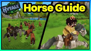 How to Tame and Ride Horses in Hytale