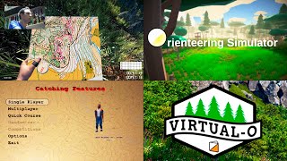 Обзор видеоигр! Orienteering Simulator, Catching Features, Virtual-O.