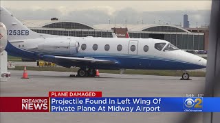 Bullet Found In Wing Of Private Plane At Midway