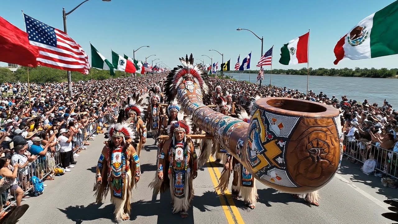 Sioux Indian Parade 🦅 Epic Native American Culture & Traditions | Cinematic Documentary 4K