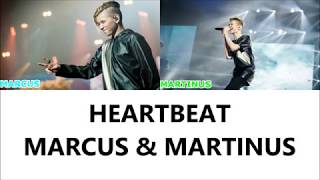 Download Lagu HEARTBEAT - MARCUS \u0026 MARTINUS LYRICS (Color Coded) MP3