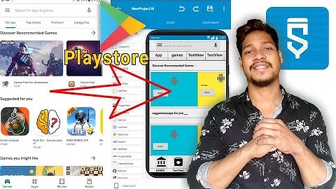 Create a Play Store design in sketchware/Aaura Technical