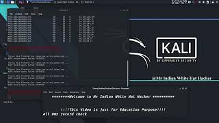 DNSENUM | Kali Linux  | Information Gathering - DNS Analysis -