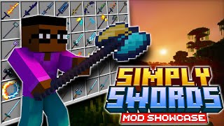 Minecraft: SIMPLY SWORDS MOD | Minecraft Mods Showcase 1.20.1