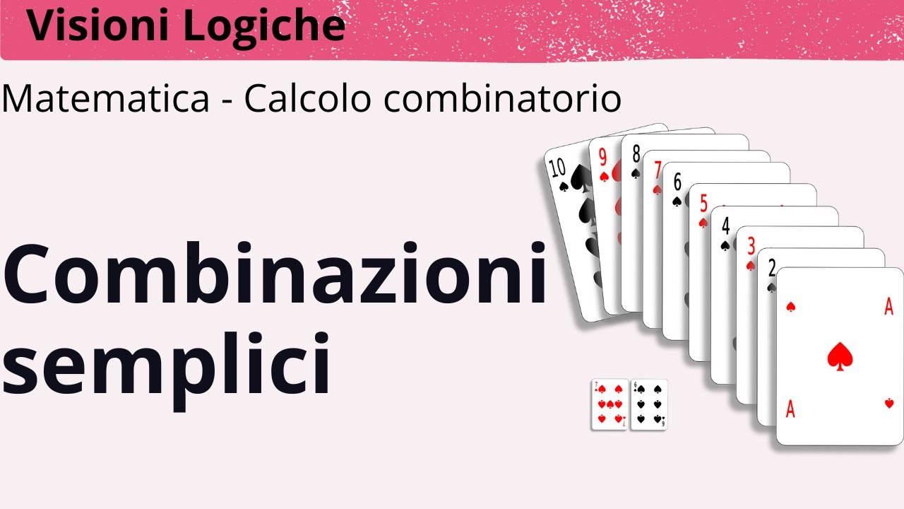COMBINAZIONI SEMPLICI - YouTube