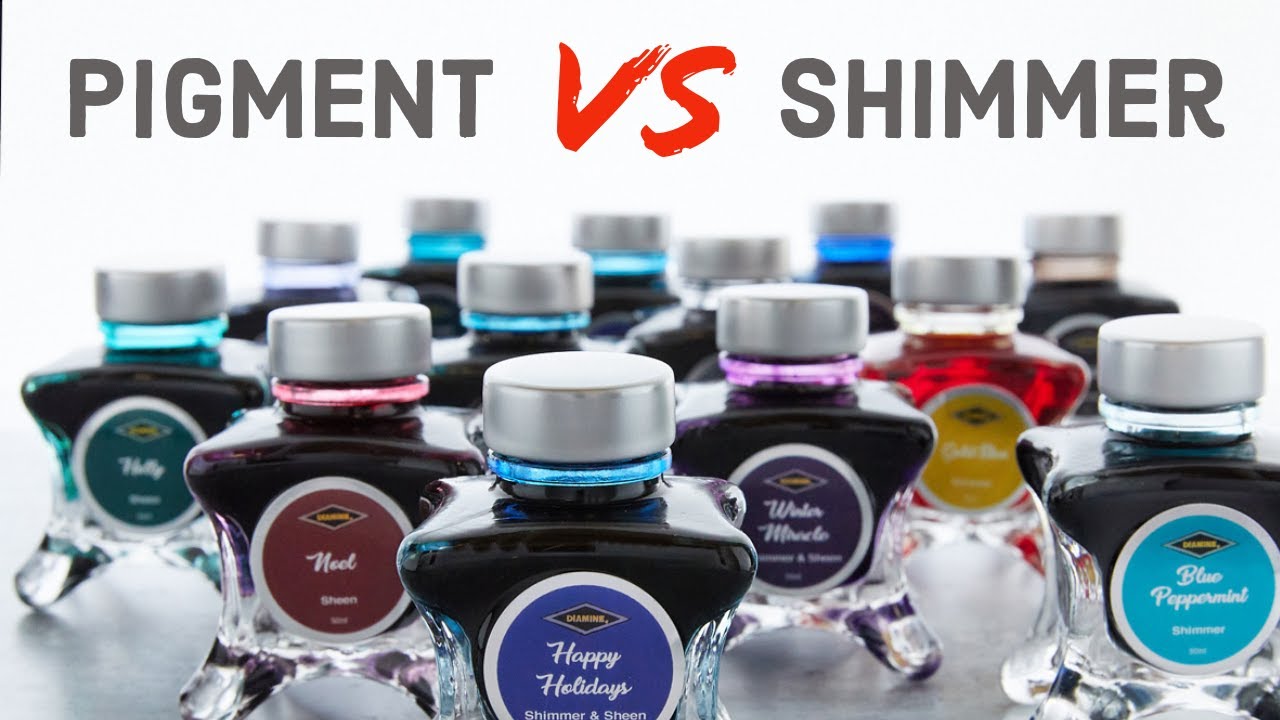 Do Pigmented Inks Clog Fountain Pens More Than Shimmer Inks? Q&A Slices YouTube