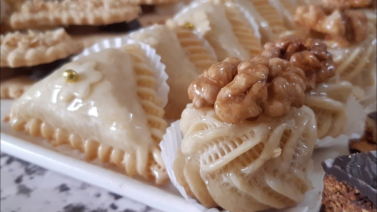 جديد حلويات اللوز  راقية في المنظر 💥بشرح مبسط ومفصل ...