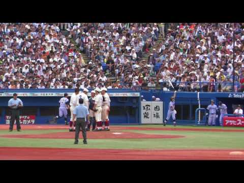 ≪選手権≫西東京大会(2017)　決勝戦　早稲田実業－東海大菅生　９回表