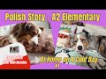 Polish A2 Listening Story – At Home on a Cold Day (Elementary) 🐾❄️🇵🇱